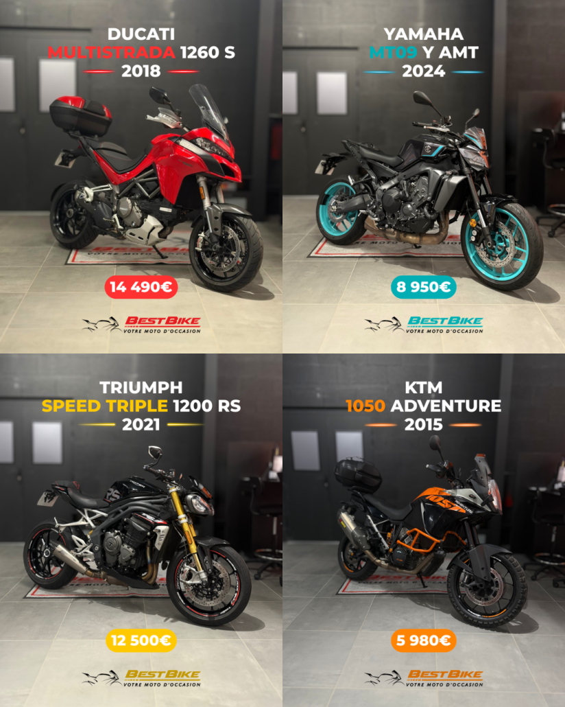 Des nouveautés occasion débarquent chez BEST BIKE…